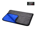 2Pcs High Quality Micro Fiber Double Layer Towel for Bike & Car Cleaning (40×30cm) - Image 4