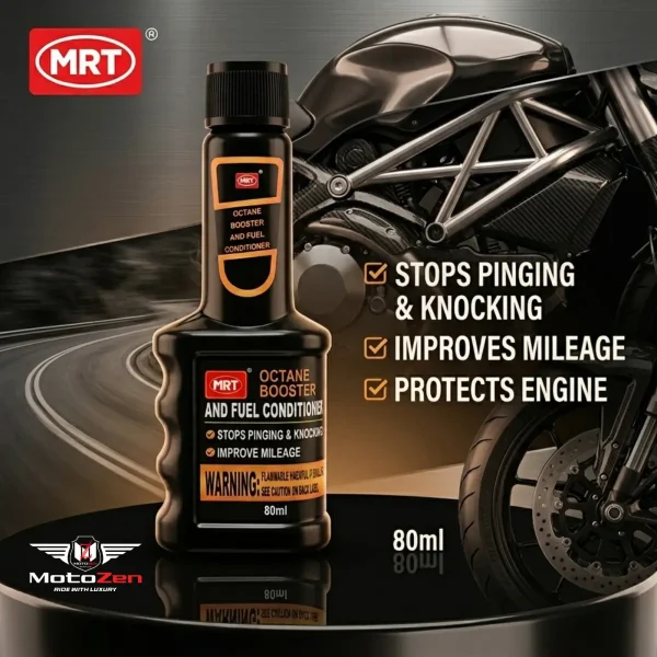 MRT Fuel Octane Booster 80ml – Increase Engine Power, Improve Mileage & Protect Your Engine