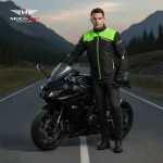 BDRC Premium Reflective Windbreaker Jacket – High-Visibility Riding Gear for Bikers - Image 2