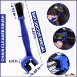 1Pcs Motorcycle Chain Cleaning Brush