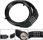 Heavy Duty Motorcycle Helmet Lock Cable – 4 Digit Combination Anti Theft Security Lock - Image 3