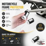 Motorcycle Handlebar Grip Cover + Shift Lever Cover Combo | Premium Bike Protection Set - Image 3