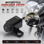Motorcycle Handlebar Switch | Waterproof Bike Switch ON/OFF With Up & Down Control