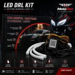 LED DRL Kit for Motorcycle | RGB Daytime Running Light | Waterproof 12V Plug & Play