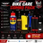 Complete Bike Care Combo Pack (6 in 1) | Complete Motorcycle Cleaning & Maintenance Kit