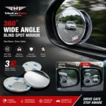 Wide Angle 360° Blind Spot Mirror for Bike & Car