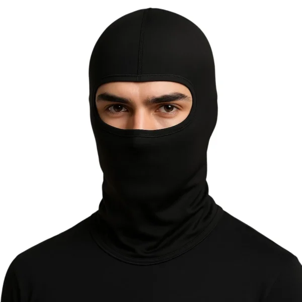 Full Face Ninja-Balaclava Mask for Motorcycle Riding – Black