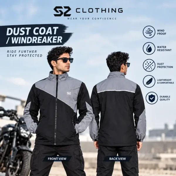 Windbreaker Jacket for Men – Lightweight & Stylish Outdoor Wear